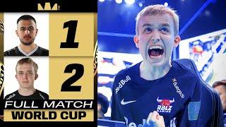 Anders Vejrgang vs Obrun2002 | FIFAe World Cup 2023 | Quarter Final 1st Leg