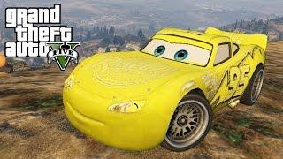 Lightning McQueen Yellow GTA V