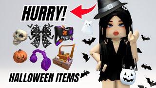 HURRY! GET FREE ROBLOX HALLOWEEN EVENT ITEMS  - LAST DAY!