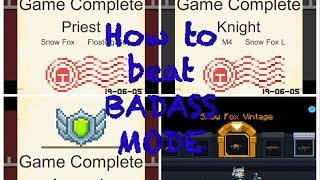 5 Quick Tips on How To Beat BADASS MODE || Soul knight badass mode guide || How to get Golden frames