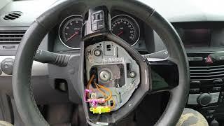 Как снять Airbag Opel Astra H