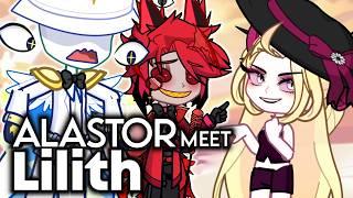 If God | Alastor goes to Heaven And Meet Lilith || Hazbin Hotel Gacha Animation ||