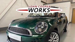 Simply the best MINI 1.6 JOHN COOPER WORKS Sport Pack in British Racing Green.