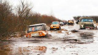 ЭТО БЫЛО ЗРЯ... МАЖОРЫ за ГРУЗОВИКАМИ! Mercedes, Toyota, Mitsubishi, КРАЗ, ЗИЛ, ГАЗ на бездорожье.