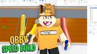 Building a Obby on Roblox :)