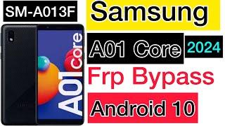 SAMSUNG Galaxy A01 Core FRP Bypass 2024 Without PC | A013F/A013G Frp Google Account by J Mobile Pro