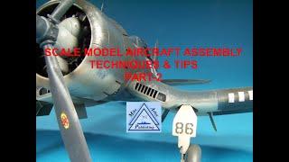 Scale Model aircraft construction techniques & tips part - 2