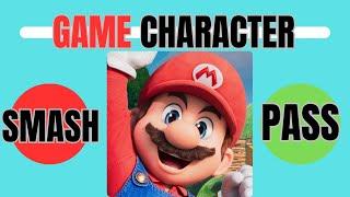 SMASH OR PASS | GAME CHARACTER #guessquiz #guess #quiz