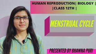 Ch-3 | L-06 | HUMAN REPRODUCTION | MENSTRUAL CYCLE | CLASS-12TH | BIOLOGY | NEET |