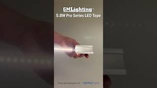 5.8W LED Pro Series Tape (LTR-P-24V-5.8W-40K) #youtubeshorts #ledlights #ledtape @GMLightingLLC ​