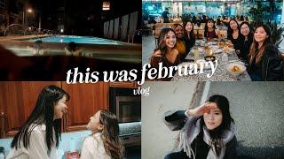 VLOG: This Was February | video shoots, jacuzzi, bday at INI ‍️ on Fujifilm XH2S