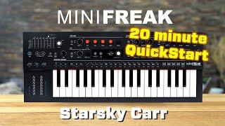 MiniFreak Quickstart // How to Program and Edit Tones