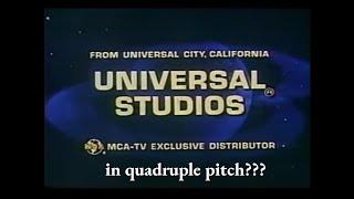 Universal Television (1973, quadruple pitch!!!)