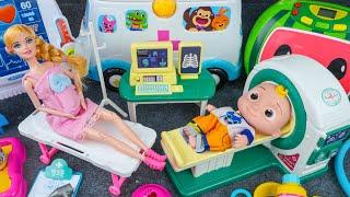 95 Minutes Satisfying with Unboxing Disney Doctor Toys, Ambulance Playset ASMR | Tina Unboxing Toys