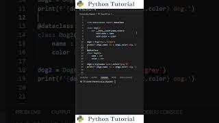 Python Dataclasses In 60 Seconds | Python Tutorial