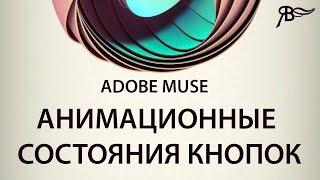 Анимационные состояния кнопок Adobe Muse