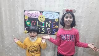 Hasya Kavita Online classes  | Got 1st position in school "Virtual Poem competition" | Corona kaal