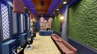 Salon interior design