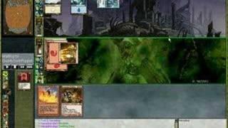 Magic the gathering 3 turn KO with Dragon storm in standard