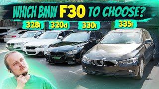 Which BMW F30 to choose? Reliability of the 328i, 330i, 335i, or 320d? 328i vs 320d. Gas or Diesel?