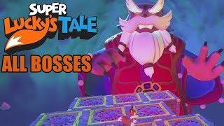 Super Lucky's Tale All Bosses