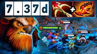 Insane One Shot Damage Earthshaker 45Kills Overwhelming Blink + Daedalus Builds Dota 2