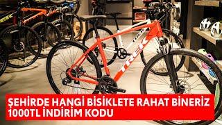 Şehirde hangi bisiklete rahat bineriz Trek DS ve FX serilerine göz attık