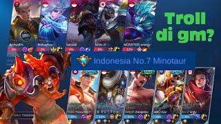 TROLL DI GM! SUPREME 7 INDONESIA MINOTAUR ANTI RECAL AUTO MVP BOS