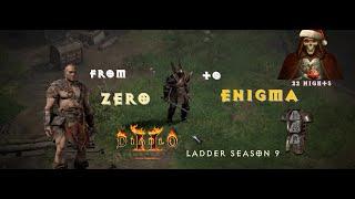 From 0 to Enigma: The Journey of 0-Kill Barbarian in D2R Ladder Season 9!