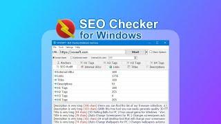 SEO Checker For Windows Lifetime Deal - Website analyzer and SEO audit tool