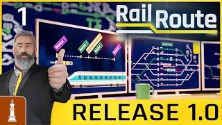 SO leitest du dein eigenes Zugnetz!  Let's Play Rail Route 1 | deutsch release 1.0 tutorial