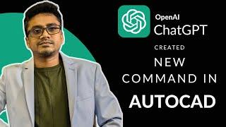 ChatGPT created new command in AutoCAD || ChatGPT - AutoCAD || AutoCAD 2024