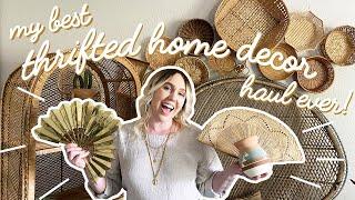 Boho Thrift Haul: Home Decor Edition! // My BEST finds EVER!!