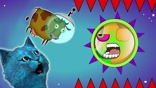 ХИЩНЫЙ СЛИЗЕНЬ #5 СЪЕДАЕТ КОСМОС игра про голодную слизь КОТЁНОК ЛАЙК Mutant Blobs Attack