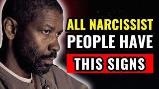 ALERT! 6 DANGEROUS SIGNS THAT REVEAL THAT THE PERSON NEXT TO YOU IS A NARCIST | Denzel Washington