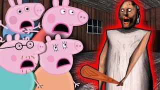 Peppa Pig ESCAPE FROM TEAM GRANNY in Roblox!