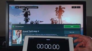 Downloading GTA 5 on XBOX ONE at 1000Mbps (Gigabit Fiber Optics Internet)