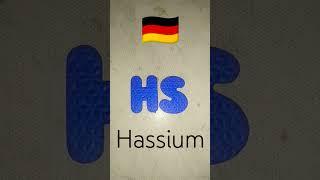 Science Periodic Table Part 108 (Hassium)