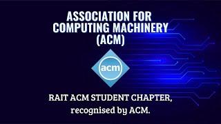 Association for Computing machinery (ACM) | RAIT ACM