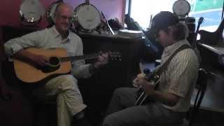 Gone Fishin' - Arthur and Arthur at Deering Banjo Jam Session !