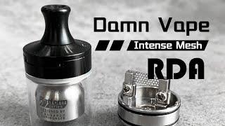 Damn Vape Intense Mesh MTL RDA Disassembling & Rebuilding | Vapesourcing Review