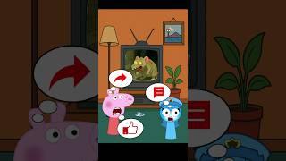 Who made them go into TV? | Peppa Pig Anger Bluey | Incredibox Sprunki #sprunki #incredibox