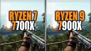 7700X vs 7900X Benchmarks | 15 Tests - Tested 15 Games and Applications