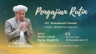 [LIVESTREAM] Majelis Ta'lim Mudzakaratil Ummah | TGH. M. Rasyid Ridha | Kamis, 19 September 2024