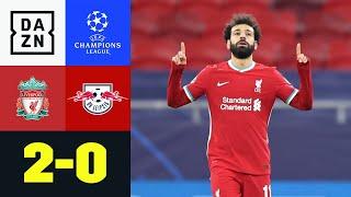 Salah und Mane besiegeln Leipzig-Aus! Liverpool - RB Leipzig 2:0 | UEFA Champions League | DAZN