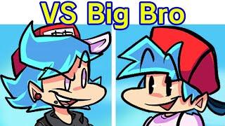 Friday Night Funkin' - VS Big Brother FULL WEEK + Cutscenes & Ending (FNF Mod/Hard) (BF Brother)