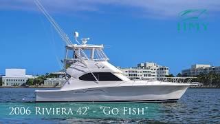 2006 Riviera 42’ Flybridge GO FISH - For Sale with HMY Yachts