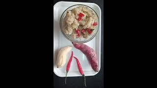 #Ratalyachi bhaji# Sweet Potato by Vandana/Upavasachi bhaji....