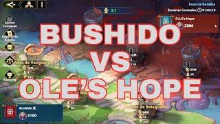 BUSHIDO VS OLE'S HOLE | GVG | MOSTRANDO TODAS AS FENDAS | Infinite Magicraid