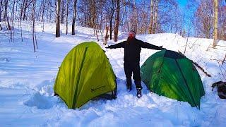 Палатка двухместная двухслойная Outventure DOME 2 / Обзор.